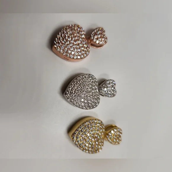 14K Heart urn pendant, VVS lab diamond GRA certified, cremation urn, diamond urn - Picture 6 of 6